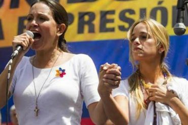 ¡A DEFENDER LA CONSTITUCIÓN! Lilian Tintori y María Corina llaman a la calle tras suspensión del proceso del 20%