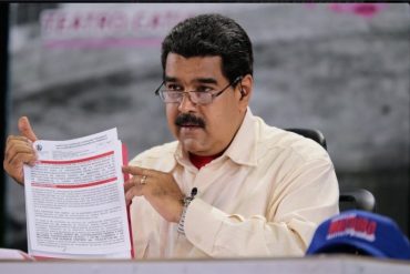 ¡DESCONOCE AL PUEBLO! Maduro: Asamblea Nacional está disuelta, es nula