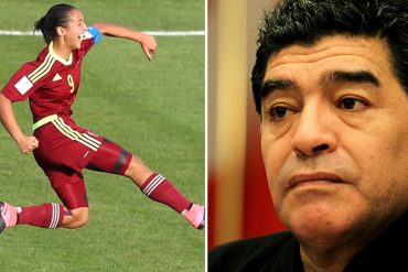 ¡ES UNA DURA! Por esta razón compararon a Deyna Castellanos con Maradona