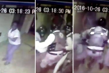 ¡DETESTABLE! Funcionarios de la Policía de Aragua reventaron a golpes y patadas a una mujer (+Video)