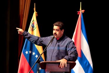 ¡QUÉ RARO! Maduro culpa al Departamento del Tesoro de EEUU del retraso en la llegada de los nuevos billetes