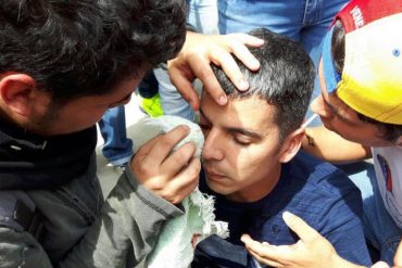 ¿RESULTADOS DEL «DIÁLOGO»? Uno de los estudiantes heridos en Mérida podría perder el ojo