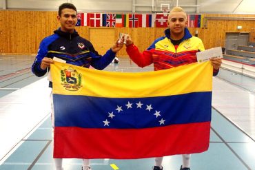 ¡LO LOGRÓ! Rubén Limardo conquistó medalla de plata en la Copa Satélite de Oslo