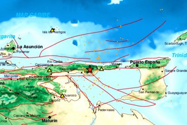 ¡LO ÚLTIMO! Reportan sismo de magnitud 3,7 al oeste de Güiria, estado Sucre