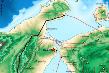 ¡ÚLTIMA HORA! Funvisis reportó un sismo de 4,3 grados al oeste de Maracaibo