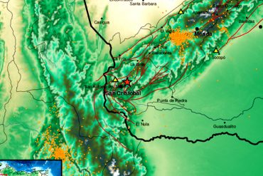 ¡ATENCIÓN! Sismo de magnitud 3,5 sacudió al estado Táchira: Usuarios reportaron fuerte ruido