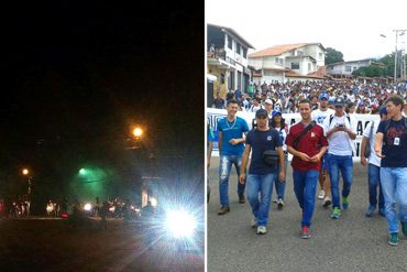 ¡SALVAJE REPRESIÓN! Con bombas y perdigones la GNB ingresó a edificio de la UNET  (+Video)