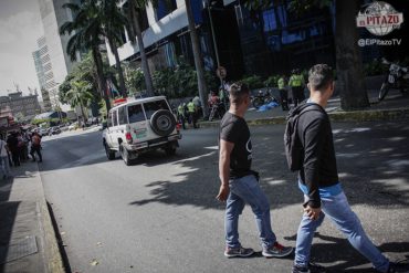 ¡ÚLTIMO MINUTO! Escolta mata a delincuente que intentó dejarlo sin moto afuera del Centro Lido