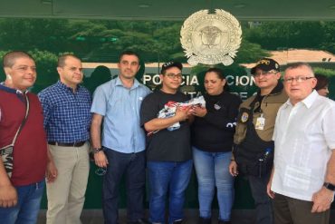 ¡CONMOVEDOR! Momento en que bebé raptado en San Cristóbal vuelve a los brazos de su padre (+Video)