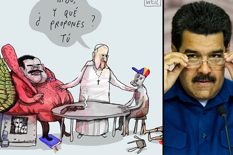 Caricatura de Weil.