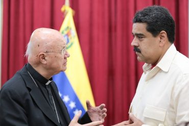 ¡DEBES SABERLO! Esto dijo Claudio Celli, enviado del Vaticano, a Maduro