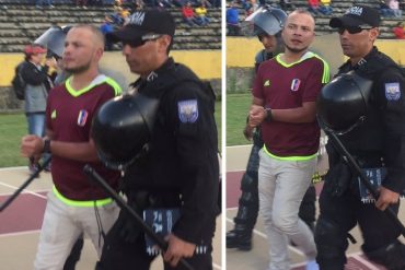 ¡BOCHORNO! Detuvieron a aficionados de la Vinotinto en el estadio de Quito tras conflictos con la policía