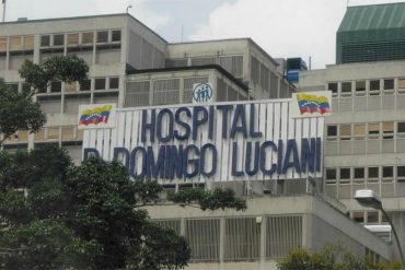 ¡PARA LLORAR! El triste desayuno que les dan a los hospitalizados en el Domingo Luciani (+Foto)