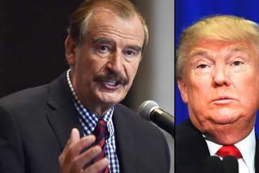 ¡CANDELA! Vicente Fox tras victoria de Trump: «Nosotros no vamos a pagar el maldit* muro»