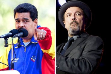 ¡MIRA QUIÉN HABLA! “Como político no diste bola”, le dice Maduro a Rubén Blades