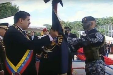 ¡UNA DESHONRA! Militares venezolanos al servicio de la revolución: «Chávez vive, la patria sigue» (+Video)