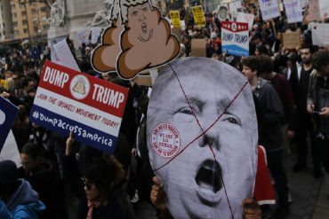 ¡TENSIÓN! Triunfo de Trump desata ola de protestas en EEUU: hubo heridos en Seattle (+Videos)