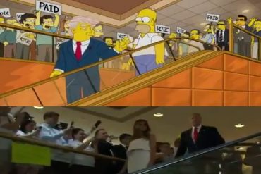 ¡INCREÍBLE! Los Simpsons anticiparon en el 2000 que Trump sería presidente (+Video)