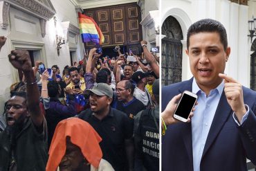 ¡AH, OK! William Gil sobre asalto de chavistas a la AN: El pueblo no es violento pero estaba molesto