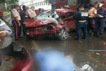 ¡LAMENTABLE! Falleció estudiante de la UCAB en accidente vial en la Francisco Fajardo