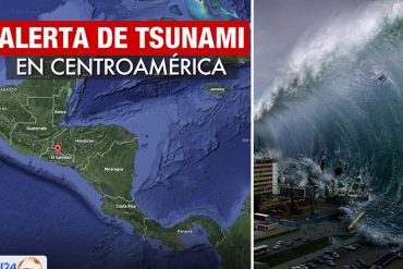 ¡URGENTE! Fuerte terremoto de 7.2 golpea a El Salvador y Nicaragua: Hay alerta de tsunami