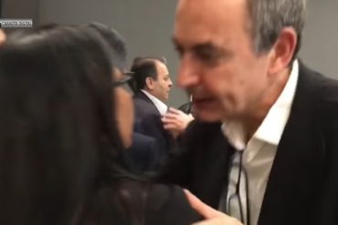 ¡TERNURITA! «Chao, mi príncipe»: Así se despide Delcy de Rodríguez Zapatero (+VIDEO +Se cree princesa)