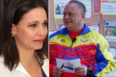 ¡CHISTOSITO! Así se burló Diosdado Cabello de María Corina Machado (+Video con carcajada incluida)