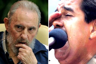 ¡DIRECTO! Venezolanos en el exilio dicen que Maduro se quedó sin cerebro político tras muerte de Fidel Castro