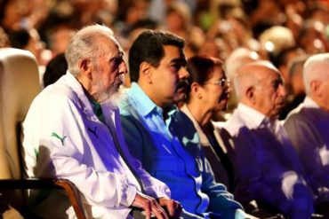 ¡PÍLLALO! La última aparición de Fidel Castro: fue hace tres meses y con Nicolás y Cilia (+Video)