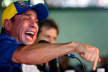 ¡ENTÉRATE! La reacción de Capriles tras conocer que Maduro le dio una patada a la mesa del diálogo