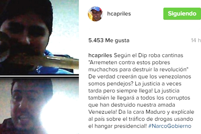 instagram-de-capriles-narcosobrinos