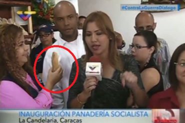 ¡ENTÉRATE! Iris Valera inauguró panadería socialista pero no quiso probar el pan de moringa (+Video)