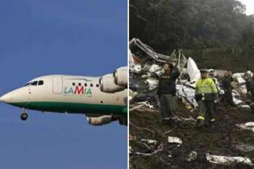 ¡SE FUNDÓ EN MÉRIDA! Avión que transportaba al Chapecoense es de aerolínea de origen venezolano