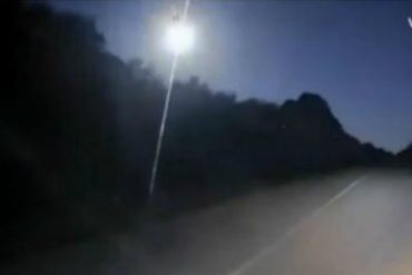 ¡TE LO MOSTRAMOS! El momento exacto en el que un supuesto meteorito cayó en Florida (+Video)