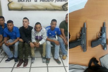 ¡JOYAS DE LA PATRIA! Detuvieron a 5 sargentos de la FANB por robar zapatos, relojes y celulares