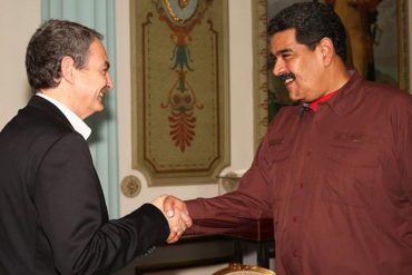 ¡SE REUNIÓ CON MADURO! Rodríguez Zapatero: «La garantía de paz y esperanza para Venezuela es el diálogo»