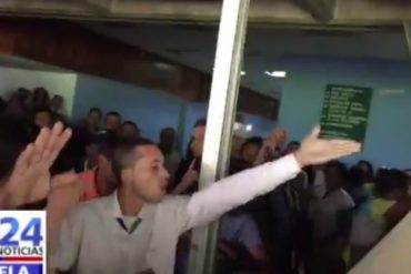 ¡ENTÉRATE! Chavistas intentaron frustrar con violencia donación de insumos en el Hospital Magallanes de Catia (+Video)