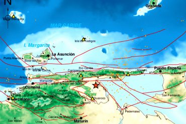 ¡LA TIERRA TIEMBLA! Reportan sismo de magnitud 3.6 en el estado Sucre