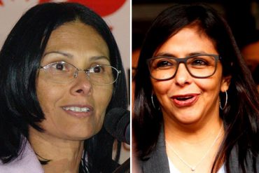 ¡ENCHUFADAS ES POCO! Socorro Hernández y Delcy Rodríguez podrían disputarse la presidencia de Pdvsa