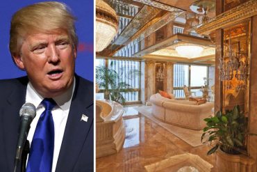 ¡NO TE LO PIERDAS! Así es el lujoso penthouse de 100 millones de dólares de Donald Trump (+Fotos)