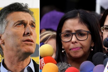 ¡EL MUNDO PENDIENTE! Macri dijo que ayudará a Venezuela a salir de su grave crisis (Delcy estalla)