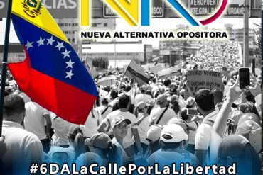 ¡PENDIENTES! Movimiento NAO llama a protestar este martes a las 10:00 am en la Nunciatura #6Dalacalleporlalibertad