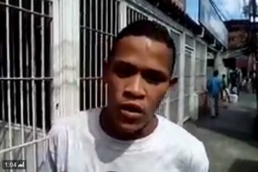 ¡NO TE LO PIERDAS! Venezolano culpa a Maduro por no poder comprarle ni una galleta a su hija (+Video)