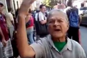 ¡LAMENTABLE! Esta abuela cuenta que no puede cambiar su dinero para comer (+Videos)