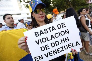 ¡EN LA LISTA NEGRA! EE.UU. incluye a Venezuela entre los países en los que se cometen graves violaciones a los derechos humanos