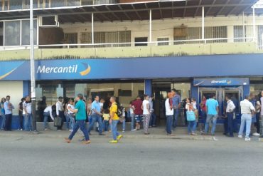 ¡PLATA RETENIDA! Caos en Guárico: cajeros no tienen dinero y taquillas bancarias están sin línea