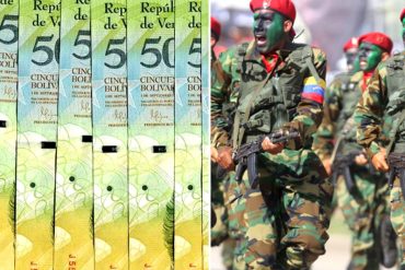 ¡PRIORIDAD PARA LOS UNIFORMADOS! Banco de la FANB garantiza billetes de 50 bolívares para militares (+Comunicado)