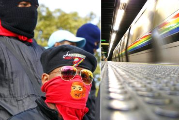 ¡LO QUE FALTABA! Ahora los colectivos chavistas se encargarán de resguardar el Metro de Caracas