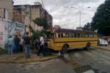 ¡ENTÉRENSE! 19 niños heridos, de entre 2 y 4 años, tras accidente vial en Guarenas