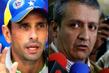 ¡Y DE 7 SUELAS! Henrique Capriles le saca la piedra a William Contreras: «Eres un hampón»